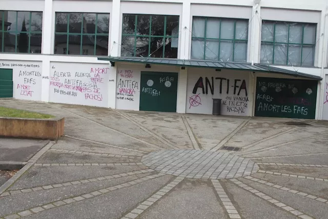 Tags "antifa" à Oullins : Le FN du Rhône va porter plainte