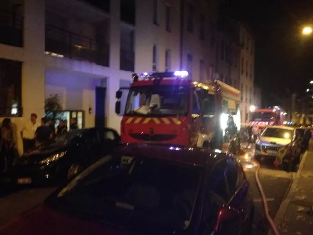 Lyon : un feu dans un parking souterrain dimanche soir