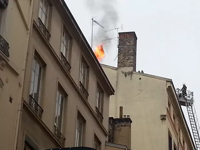 Lyon : un incendie samedi matin dans le 2e arrondissement