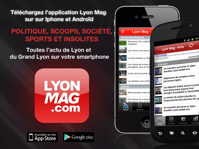 LyonMag : téléchargez l'application gratuite pour Iphone et Android
