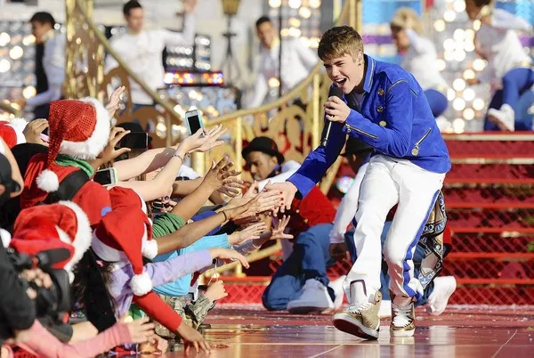 Justin Bieber en concert à Lyon le 25 mars 2013