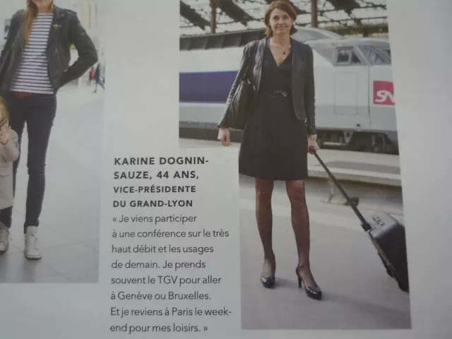 Une vice-présidente du Grand Lyon dans TGV Magazine