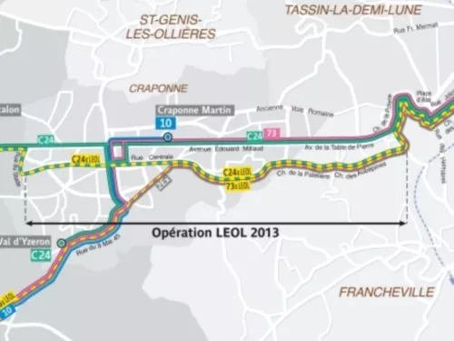 Les Lignes Express de l'Ouest Lyonnais entrent en service ce lundi