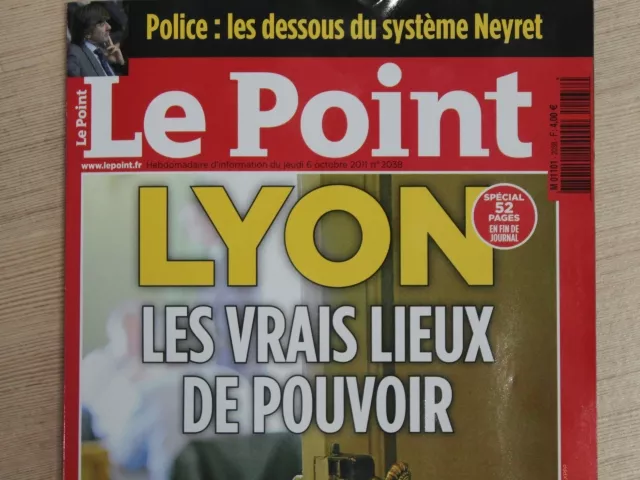 Le Point dévoile les lieux de pouvoir de Lyon