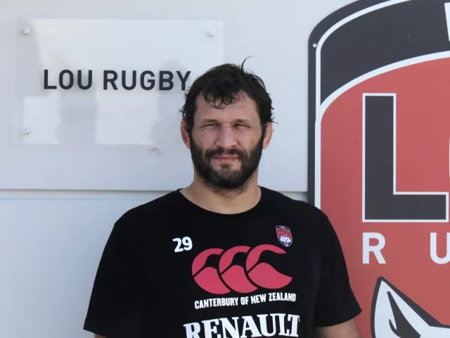 Lionel Nallet porte désormais les couleurs du LOU Rugby
