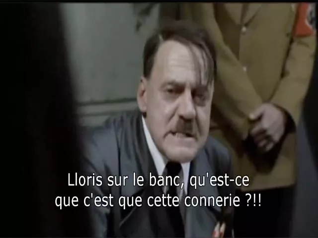 Parodie : quand Hitler apprend que Lloris sera remplaçant à Tottenham