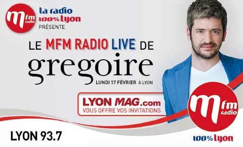 Gagnez vos places pour le concert privé de Grégoire à la Comédie Odéon à Lyon le 17 février ! (votes clos)