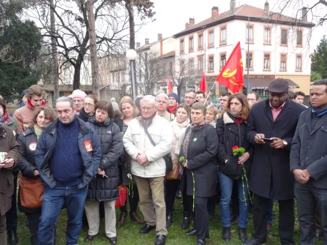 Une centaine de personnes contre le meeting des identitaires à Villeurbanne