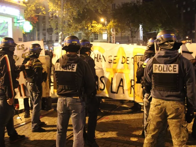 Rassemblement sauvage pour Rémi Fraisse : une personne écrouée à Lyon