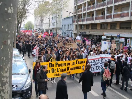 Loi Travail : première manifestation de la rentrée à Lyon