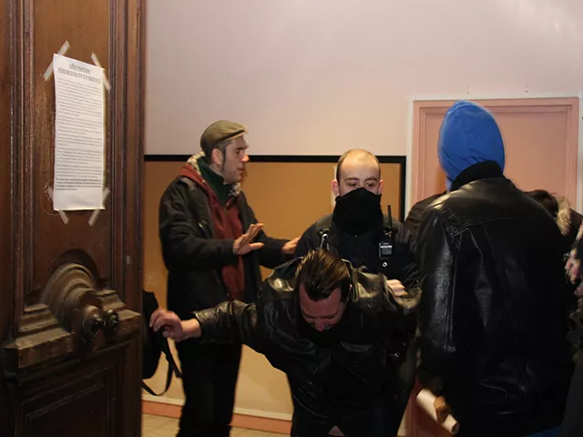 Reloger les familles expulsées à Lyon : des manifestants et Nathalie Perrin-Gilbert gazés