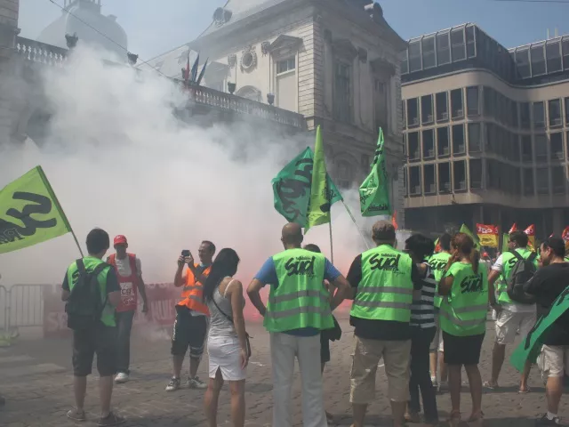 SNCF : la grève reconduite, 150 cheminots manifestent à Lyon