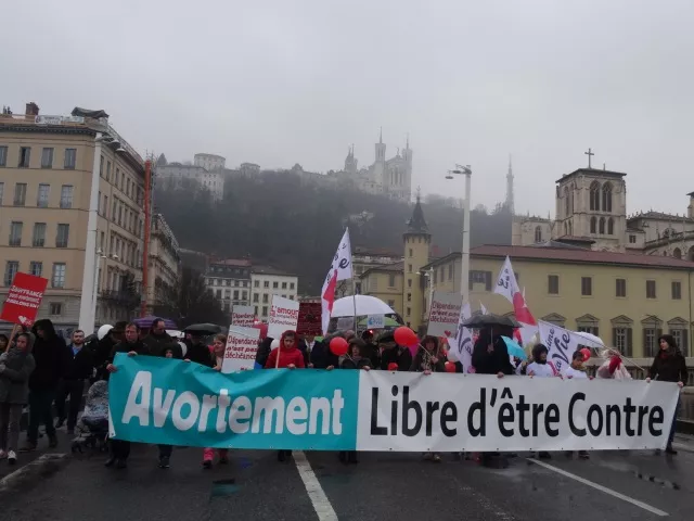 Lyon : la "marche pour la vie" a réuni près de 900 personnes