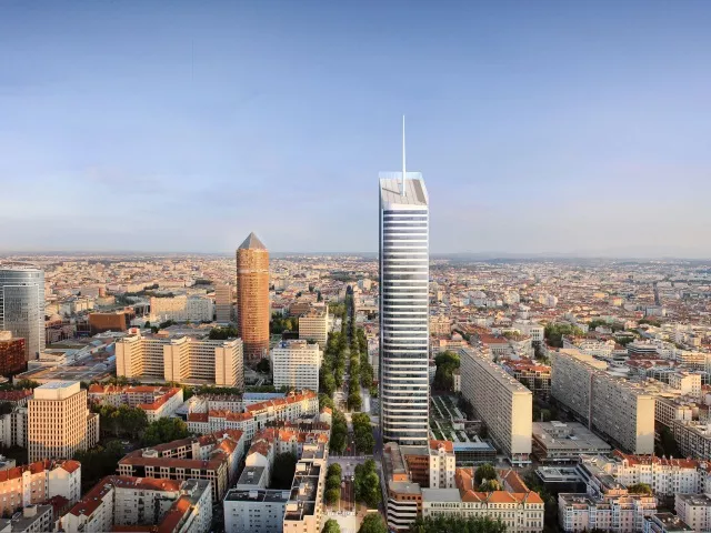 Lyon : Bouygues construira la tour Incity pour 124M d'euros
