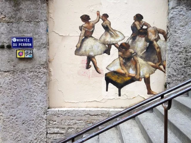 Lyon : les œuvres du Musée des Beaux Arts  exposées en pleine rue !