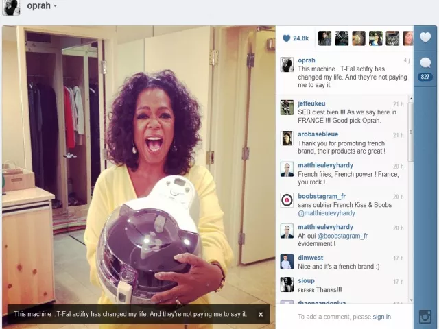 Oprah évoque Seb sur Twitter, les retombées inespérées pour l’entreprise d’Ecully