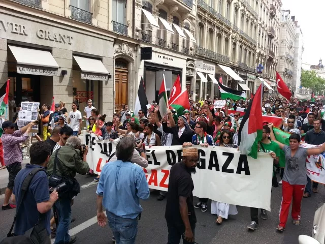 De nouveaux rassemblements pour la Palestine à Lyon et Givors