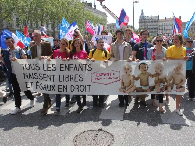 Mariage pour tous : Plusieurs milliers de Lyonnais manifesteront à Paris