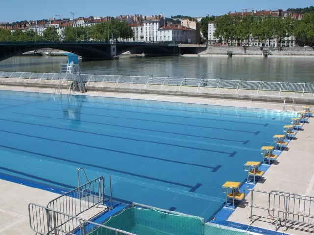 Lyon : la piscine du Rhône ouvrira ce jeudi matin ! (photos)