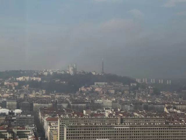 Vigilance jaune pour une pollution aux particules fines à Lyon