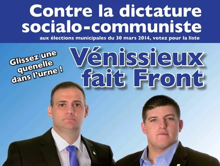 "Glissez une quenelle dans l'urne !" : Benedetti et Gabriac choissisent la provoc' pour leur nouvelle affiche