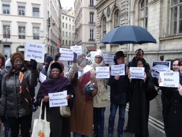 Lyon : 80 personnes demandent l'arrêt des massacres commis par Boko Haram