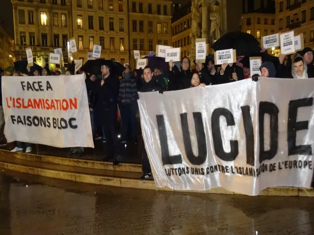 Lyon : un rassemblement "contre l'islamisation de l'Europe" sous (trop) haute surveillance