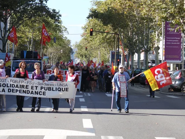 Lyon : manifestation des retraités ce mardi contre le gel des pensions