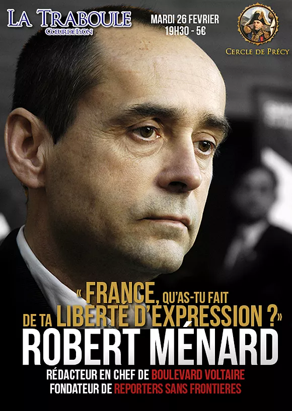Lyon : Robert Ménard reçu mardi à la Traboule