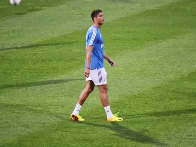 Le micro jeté par Cristiano Ronaldo dans un lac près de Lyon vendu aux enchères