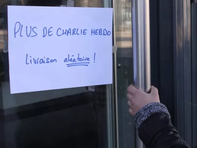 Mais où était passé "Charlie Hebdo" à Lyon ?