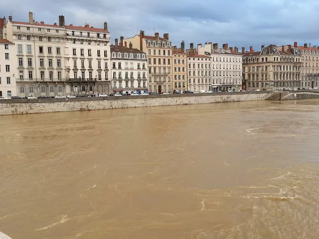 Lyon : la Saône en vigilance jaune