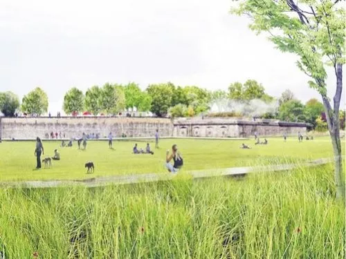 Lyon : lancement du chantier du futur Parc Blandan