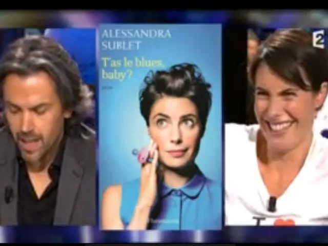 La Lyonnaise Alessandra Sublet cible des critiques dans "On n'est pas couché" - VIDEO