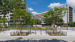 A Villeurbanne, la M&eacute;tropole de Lyon am&eacute;nage un site pour d&eacute;montrer les solutions de gestion des eaux pluviales