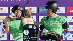 La Lyonnaise Chlo&eacute; Trespeuch de retour sur le podium d&rsquo;une Coupe du monde moins d&rsquo;un an apr&egrave;s la naissance de son fils