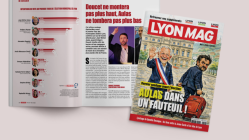 Aulas maire de Lyon, dans un fauteuil ! - LyonMag n&deg;221