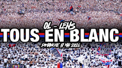 OL-Lens : les supporters lyonnais appel&eacute;s &agrave; venir habill&eacute;s en blanc