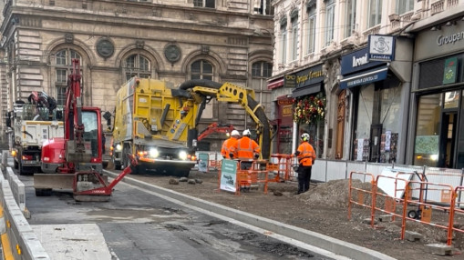 Lyon : des travaux &agrave; l&rsquo;origine d&rsquo;une fuite de gaz en centre-ville, tout un secteur&nbsp;paralys&eacute; pendant quatre heures