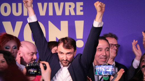 Gr&eacute;gory Doucet en meeting &agrave; Lyon : "Nous sommes les h&eacute;ritiers de tous ceux qui ont fait la grandeur et la beaut&eacute; de cette ville"