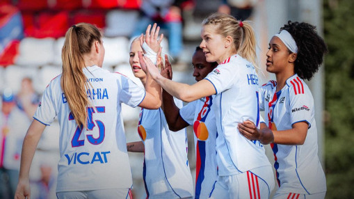 OL Lyonnes bat facilement Marseille et se qualifie pour les demi-finales de la Coupe LFFP