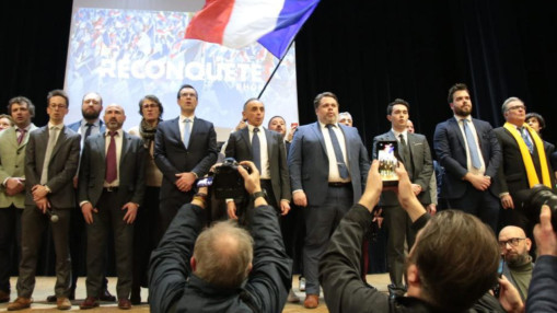 En meeting &agrave; Saint-Priest, Eric Zemmour lance la campagne des m&eacute;tropolitaines de Reconqu&ecirc;te!, Olivier Roche candidat de derni&egrave;re minute