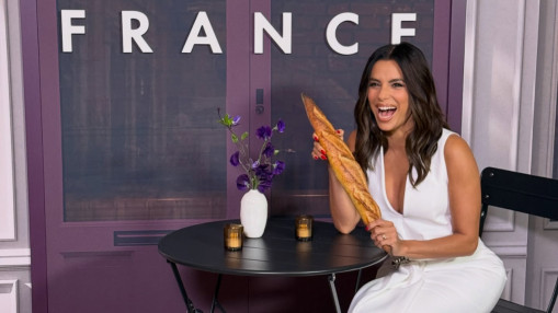 Eva Longoria d&eacute;voile une photo de son escapade &agrave; Lyon