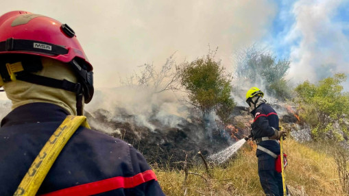Tarare : un barbecue pourrait &ecirc;tre &agrave; l&rsquo;origine d&rsquo;un incendie sur les hauteurs de la ville