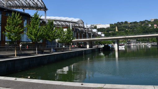 Lyon : le ton monte &agrave; Confluence, il re&ccedil;oit un coup de couteau &agrave; la joue