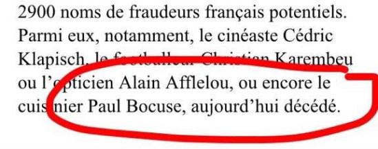 Bourde : quand la presse suisse considère Paul Bocuse comme "décédé"