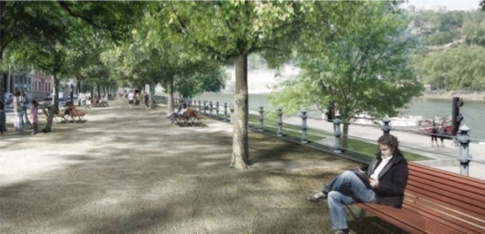 Poursuite des aménagements sur le quai Rambaud à partir du 18 août