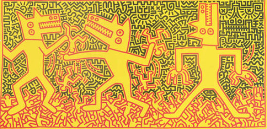 La plus grande rétro Haring