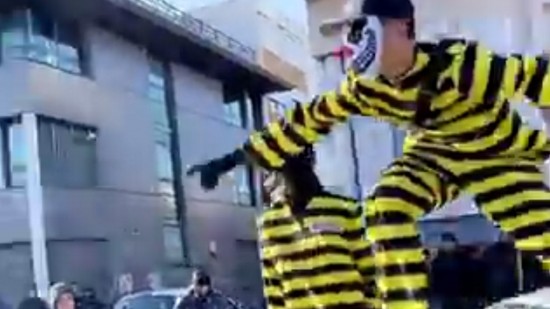 Lyon : 150 personnes ont participé au tournage d'un clip sauvage ce dimanche après-midi