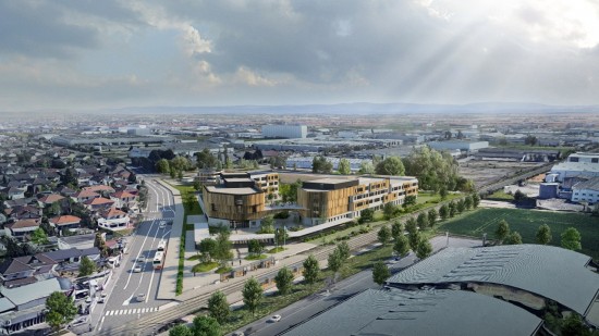 La Région dévoile le projet architectural du lycée Colonel Arnaud Beltrame de Meyzieu La Région dévoile le projet architectural du lycée Colonel Arnaud Beltrame de Meyzieu